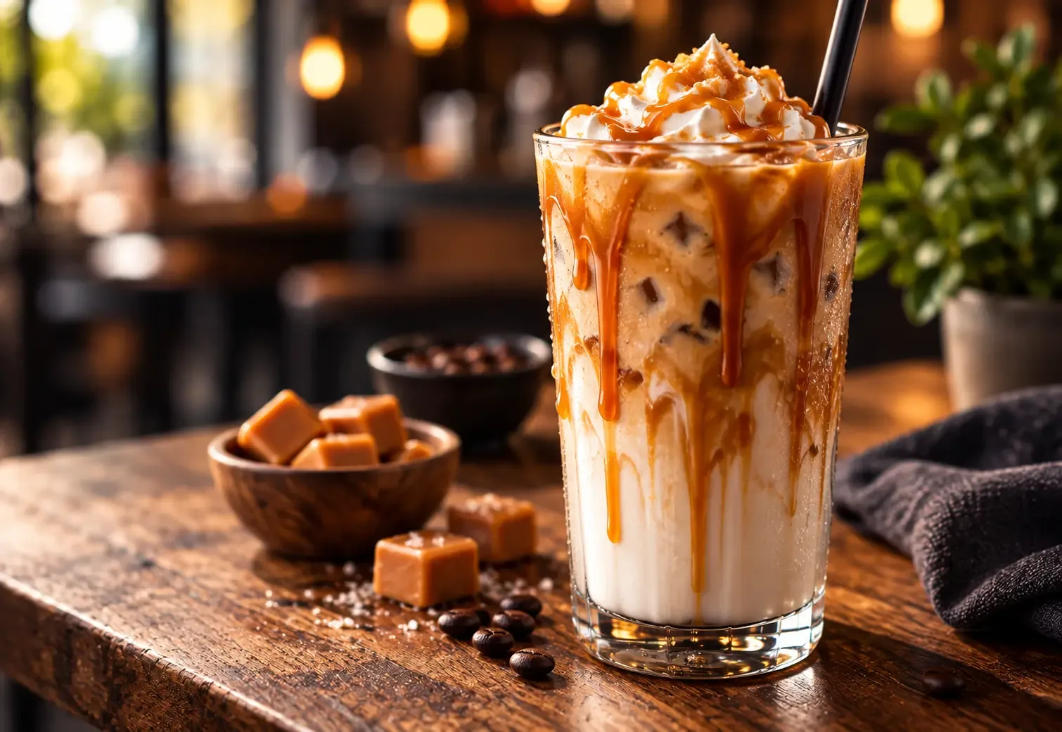 Iced Caramel Latte