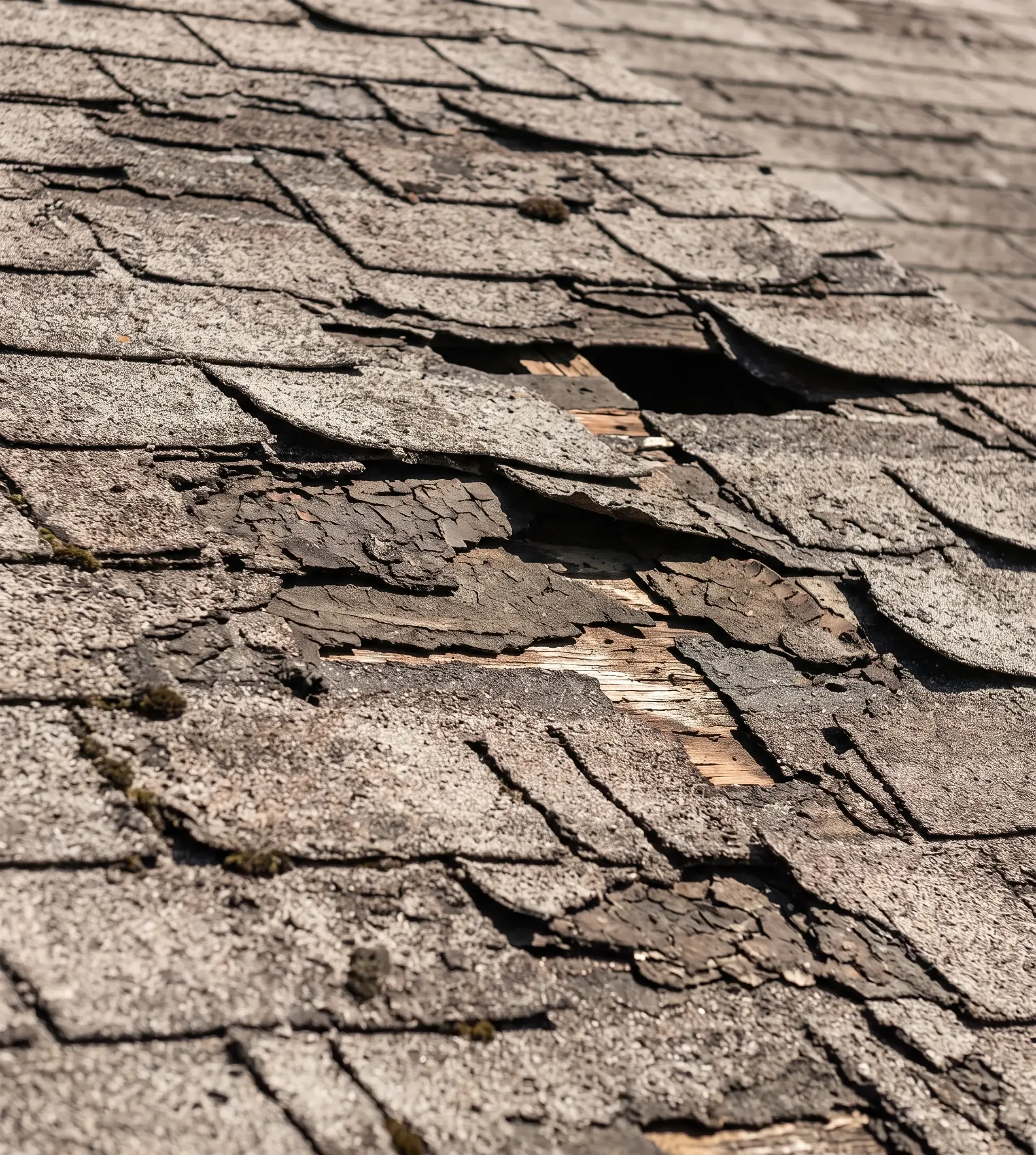 Before - Storm Damage Repair