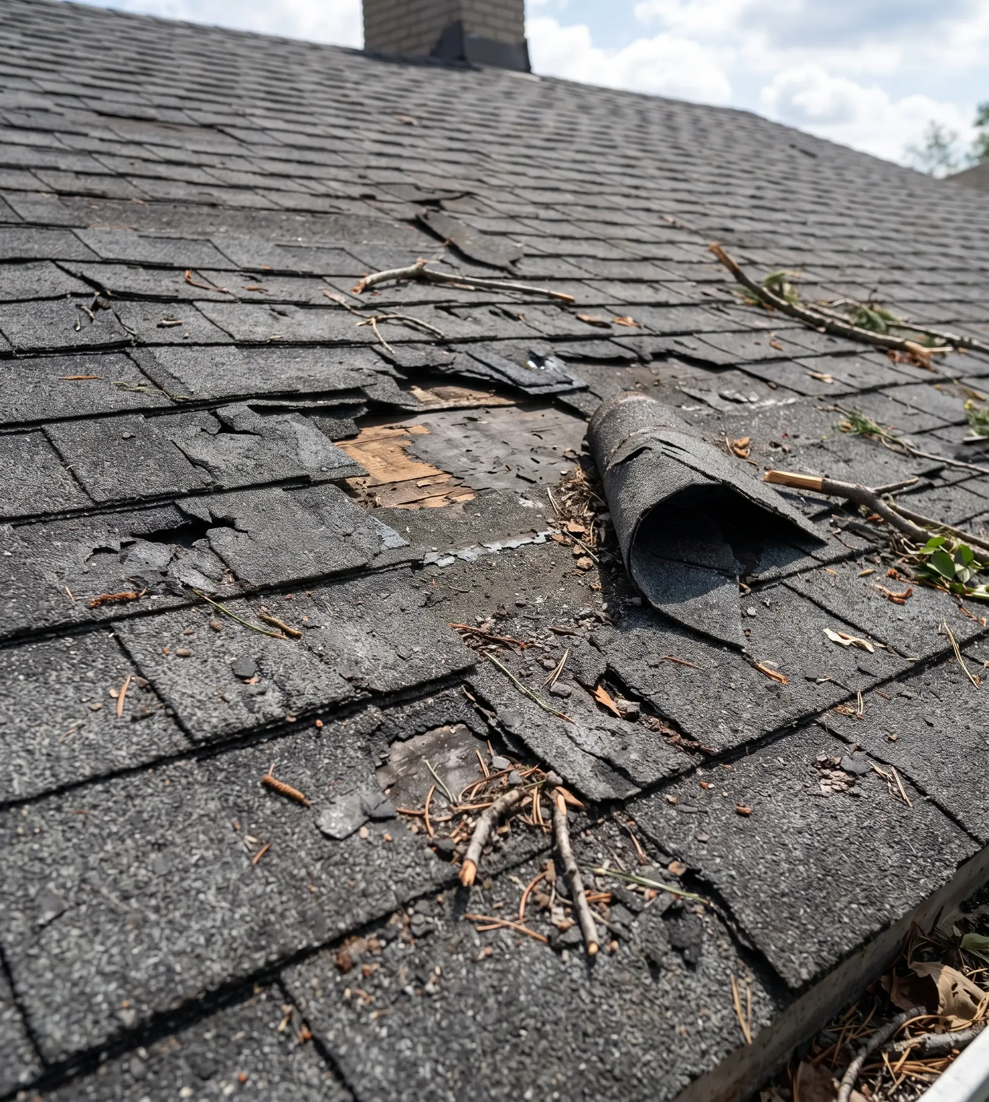 Before - Complete Roof Upgrade