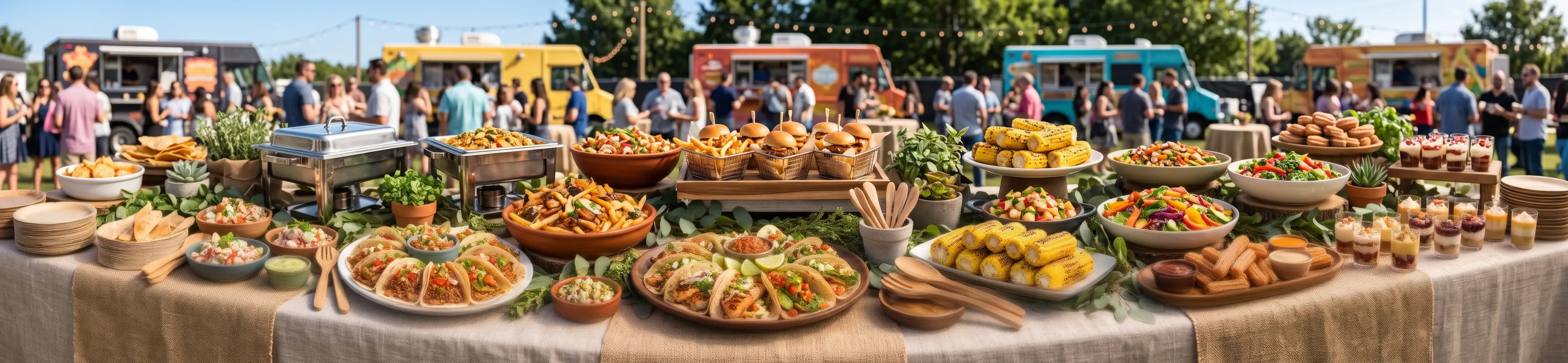 Catering setup