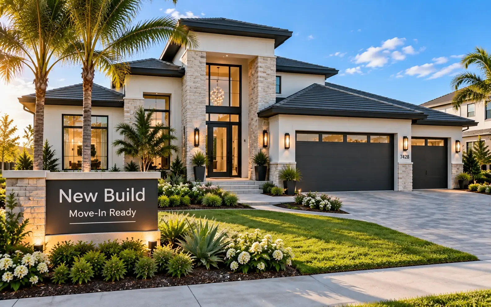 New build home, move-in ready