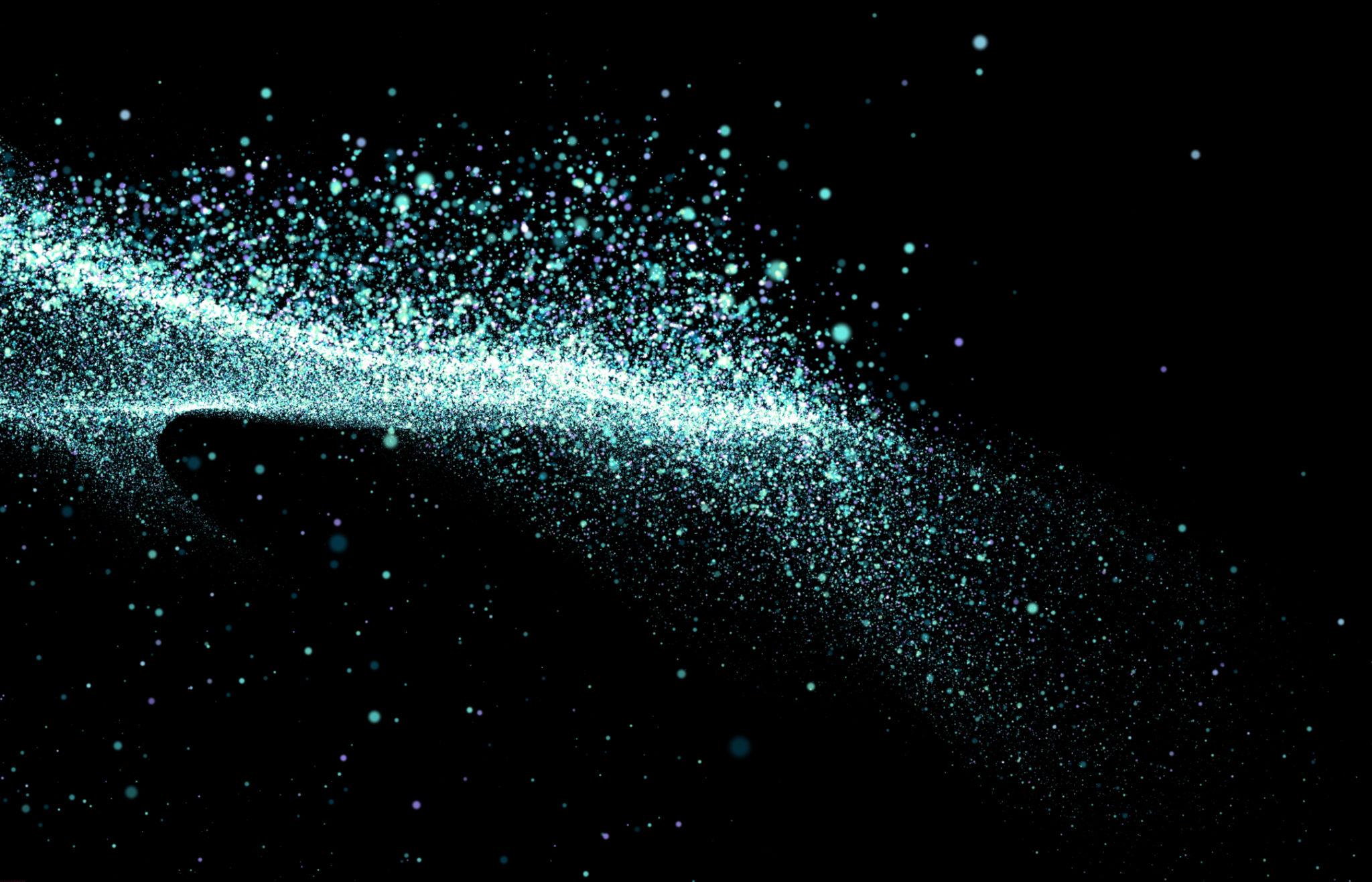 Signal traveling through space