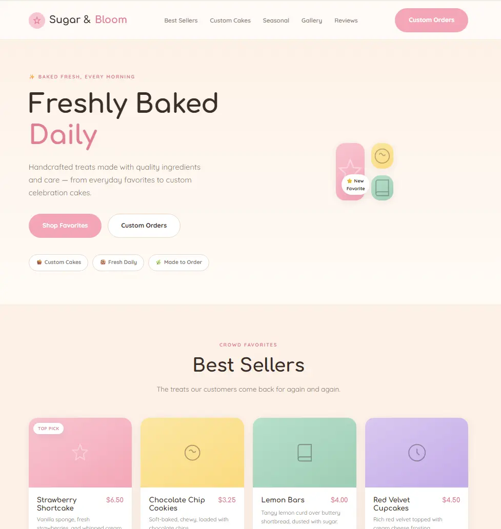 Bakery Template