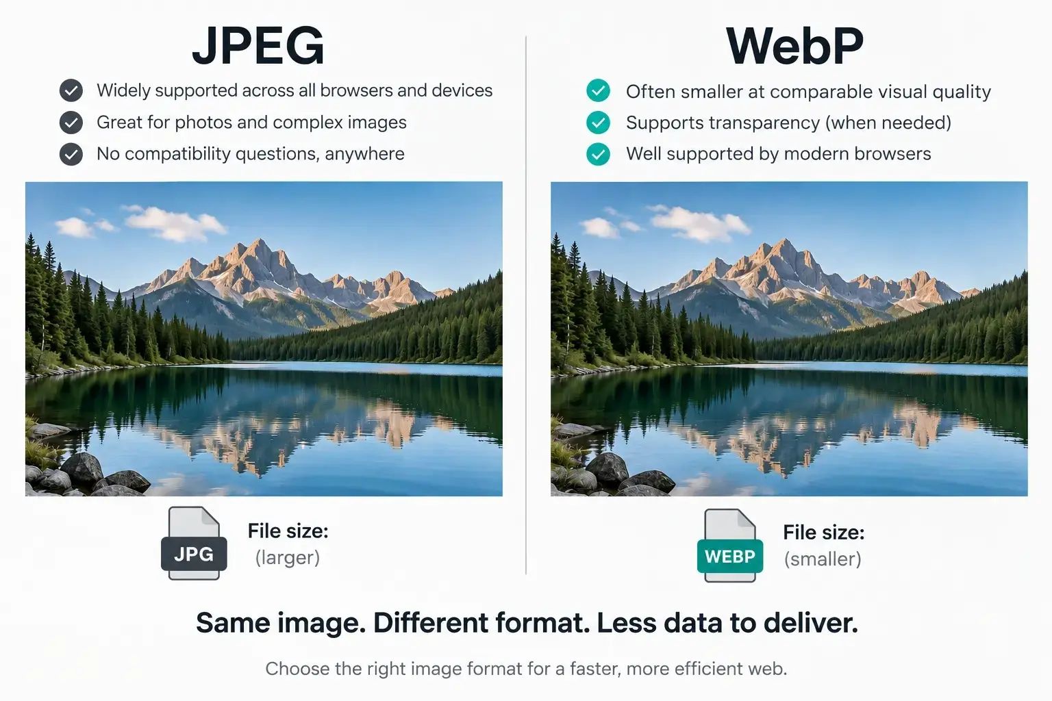 JPEG vs. WebP: Why Your Images Might Be Slowing Down Your Site