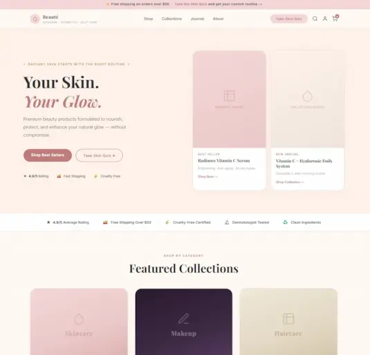 Commerce Beauty Template