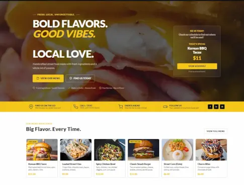 Street Cravings Template