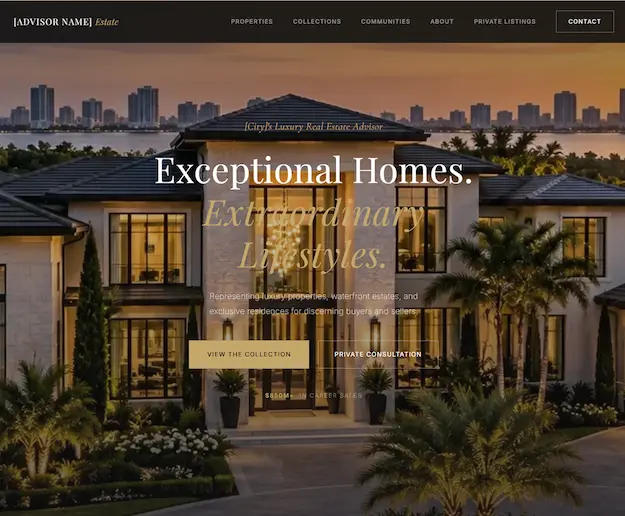 Luxury Estate Template
